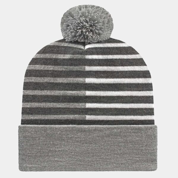 USA-Made Half Color Beanie Thumbnail