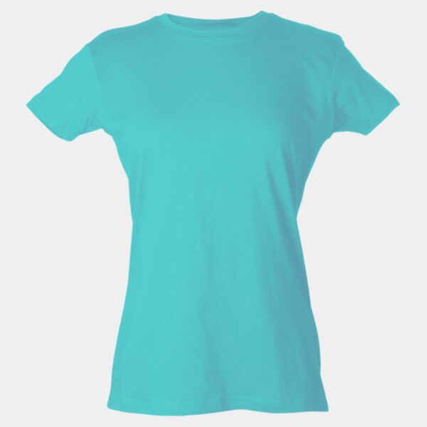 Women's Fine Jersey Slim Fit T-Shirt Thumbnail