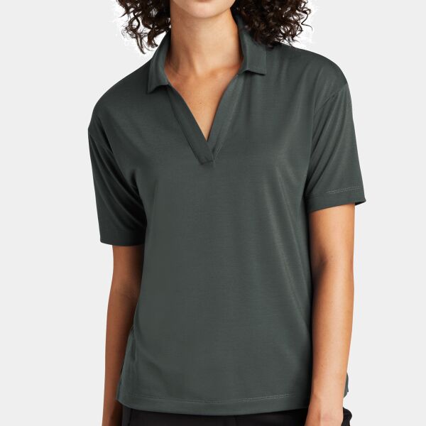 Women's Stretch Jersey Polo Thumbnail