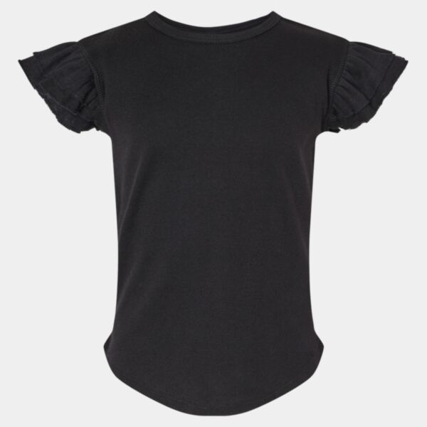 Toddler Flutter Sleeve Tee Thumbnail
