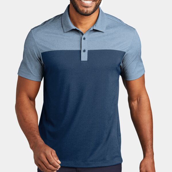 Fine Pique Blend Blocked Polo Thumbnail