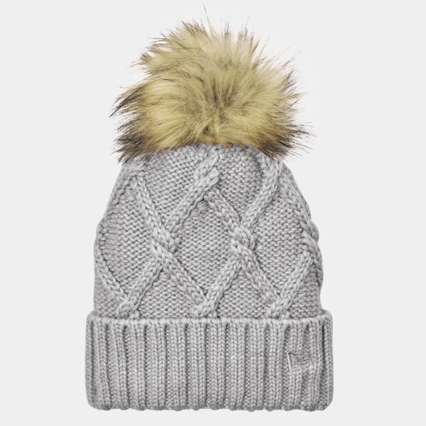 Faux Fur Pom Beanie Thumbnail