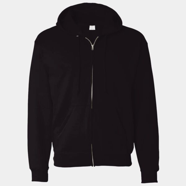 Unisex USA-Made Super Heavy Thermal Lined Full-Zip Hooded Sweatshirt Thumbnail