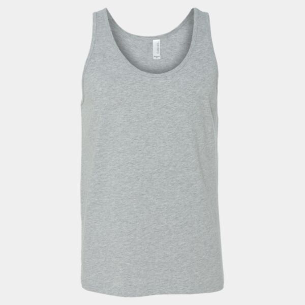 Unisex Heather CVC Tank Thumbnail