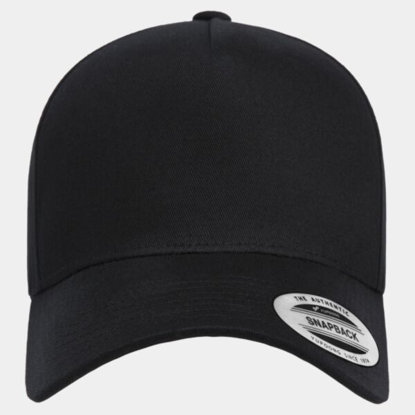 Retro Cotton Blend Snapback Cap Thumbnail