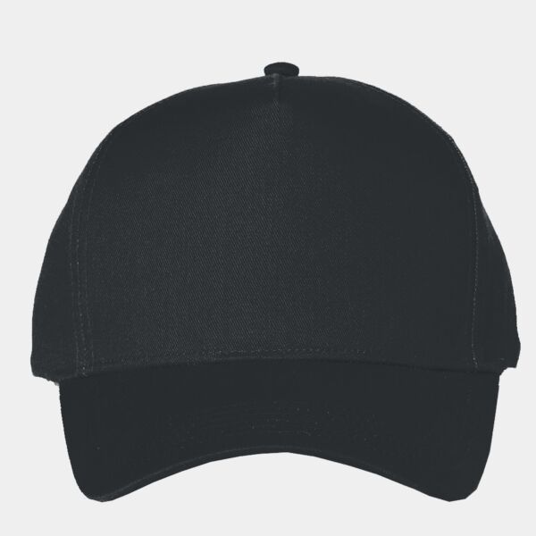 Five-Panel Brushed Twill Cap Thumbnail