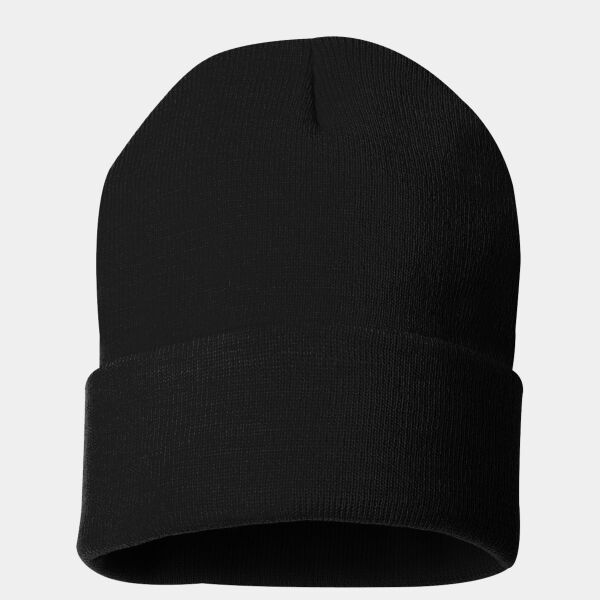 12" Solid Cuffed Beanie Thumbnail