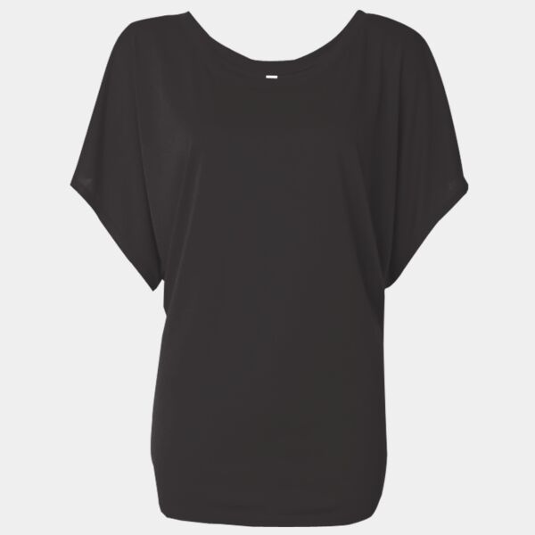 Women’s Flowy Draped Dolman Tee Thumbnail
