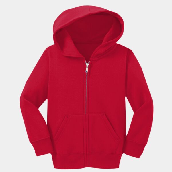 Toddler Core Fleece Full Zip Hooded Sweatshirt Thumbnail