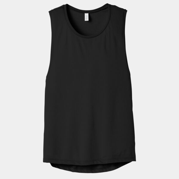 Women's Flowy Scoop Muscle Tank Thumbnail