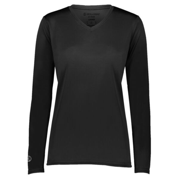 Women's Momentum Long Sleeve V-Neck T-Shirt Thumbnail