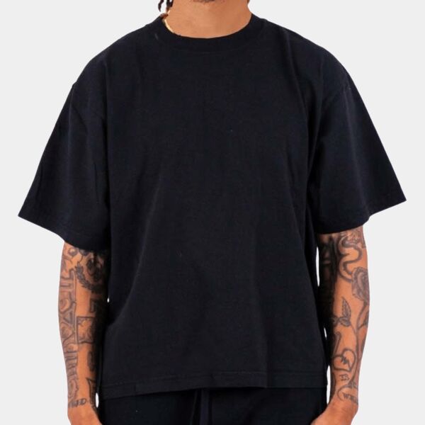 Garment-Dyed Drop-Shoulder T-Shirt Thumbnail