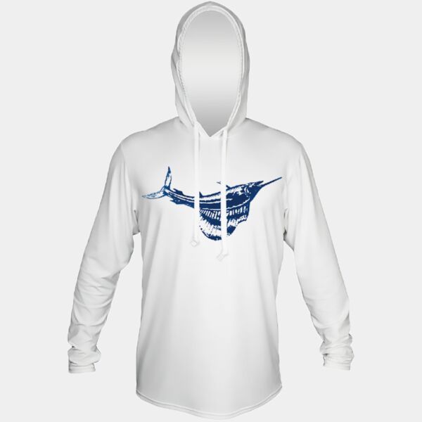 Blue Sailfish Anetik Pro Tech Hooded Long Sleeve T-Shirt Thumbnail