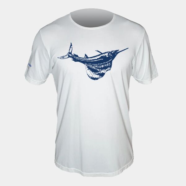 Blue Sailfish Tee Shirt Short Sleeve Thumbnail