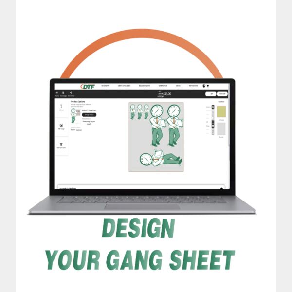 Create Artwork - 22x84 UVDTF Gang Sheet Thumbnail