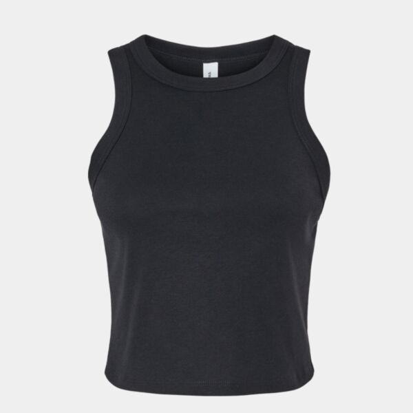 Women's Micro Rib Racer Tank Thumbnail