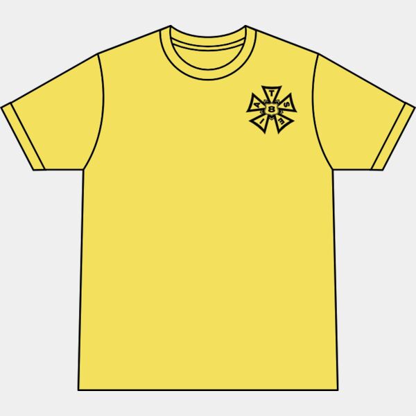Yellow Local 8 Double sided Tee Thumbnail